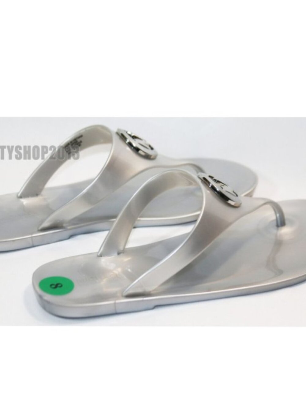 Michael Kors Women's Lillie Jelly Thong Sandals without box - Picture 3 of 4